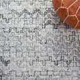 thumbnail image 6 of SAFAVIEH Marquee Endika Geometric Polyester Area Rug, Grey/Ivory, 6' x 6' Round, 6 of 8