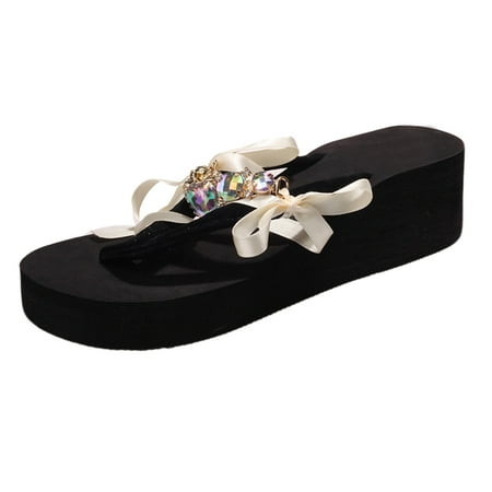 

Womens Sandals Beach Casual Slipsole Flip Flop Sandal Eva Beige 42