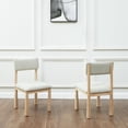 thumbnail image 3 of Safavieh Wrenley Wood Dining Chair in Taupe / Natural, 3 of 7