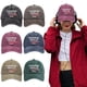 thumbnail image 4 of Gorra de béisbol de Harris Walz para hombre y mujer, gorro desgastado, lavado, viaje, 2024, 4 of 5
