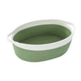 thumbnail image 5 of yotijay Cotton Rope Basket Decorative Storage Organizer,Dog Toy Basket,Empty Gift Basket white green, 5 of 9