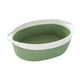thumbnail image 5 of Cesta de cuerda de algodón 30x20x12,5 cm Cesta de almacenamiento multiusos para estantes Cesta tejida blanco verde, 5 of 9