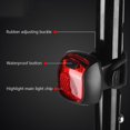 thumbnail image 4 of HURRISE Feu Arrière de Vélo USB Rechargeable Lumière Arrière d'Avertissement pour Vélo de Montagne Équipement de Conduite, Feu Arrière de Vélo de Montagne, Feu Arrière de Vélo, 4 of 10