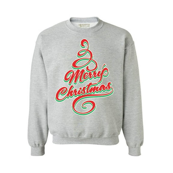 Awkward Styles Merry Christmas Sweater for Men Women Christmas Sweater Christmas Sweatshirt Christmas Tree Sweater Family Sweatshirts Holiday Sweaters for Women and Men
