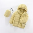 thumbnail image 6 of XBASW Kids Toddler Youth Hooded Puffer Jackets Winter down Cotton Coats Light Weight Padded Outerwear for Boys Girls 1-14Y, 6 of 9