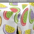 thumbnail image 4 of Watermelon Dog Crate Cover, Doodle Drawings of Fruit Slices Exotic and y, Easy to Use Pet Kennel Cover Small Dogs Puppies Kittens, 7 Sizes, Multicolor, by Ambesonne, 4 of 6