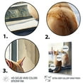 thumbnail image 3 of Designart Two Cats Sitting By The Coast II Canvas Wall Art, 3 of 5