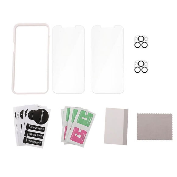 1 juego protector de pantalla de vidrio templado