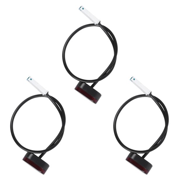 3 luces de freno de luz trasera con línea para patinete eléctrico Mijia M365 M187