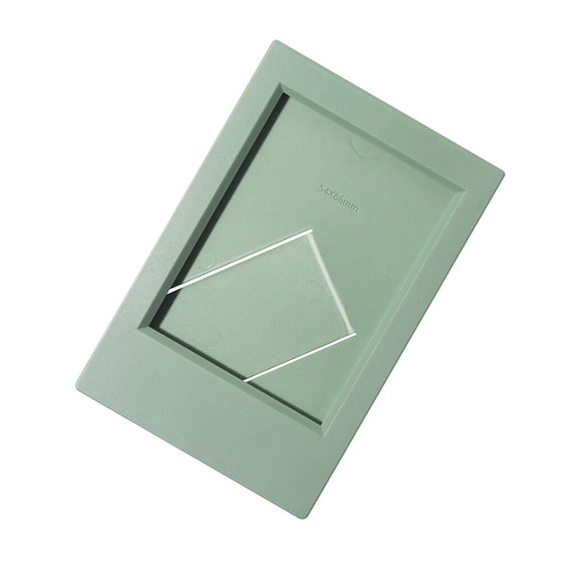 Billuyoard Marco de fotos de decoración soporte de imagen fotos marcos rectangulares soporte accesorio de adorno hogar dormitorio dormitorio Almacenamiento y organización del hogar Verde
