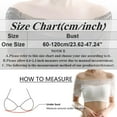 thumbnail image 4 of Lace Bras for Women Padded Bandeau Bra Short Sleeve Convertible Bralettes Basic Layer Off Shoulder Top Bra, 4 of 9