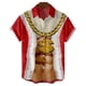 thumbnail image 2 of Camisas Navideñas Para Hombres Botones Casuales Estampado de Playa Turndown Blusa de Manga Corta Odeerbi ODB195102, 2 of 5