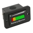 thumbnail image 1 of LED Battery Fuel Gauge Indicator, 12V 24V 48V 60V 72V IP65 Waterproof LED Battery Capacity Indicator  for Leaf Trimmer, 1 of 7
