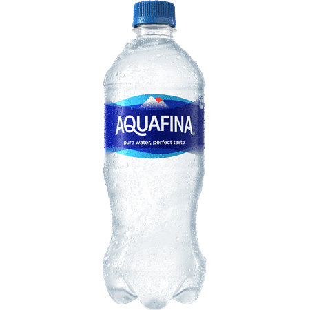 Aquafina Purified Drinking Water, 20 fl oz, Plastic Bottle