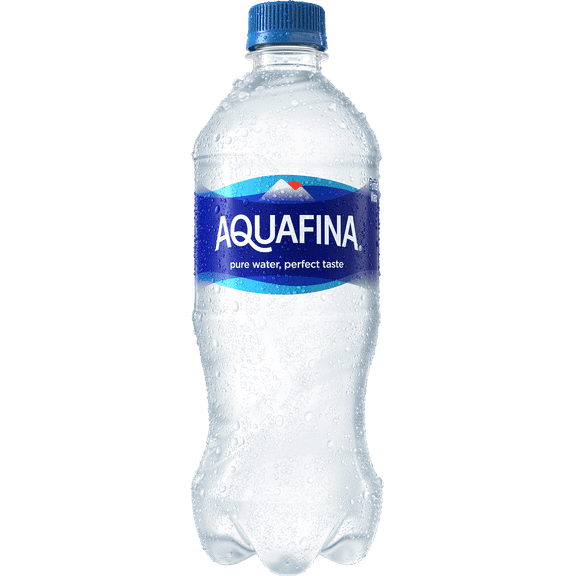 Aquafina Purified Drinking Water, 20 fl oz, Plastic Bottle