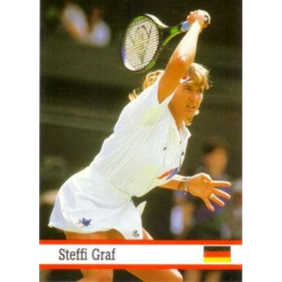 Steffi Graf 1993 Fax Pax World of Sport tennis card