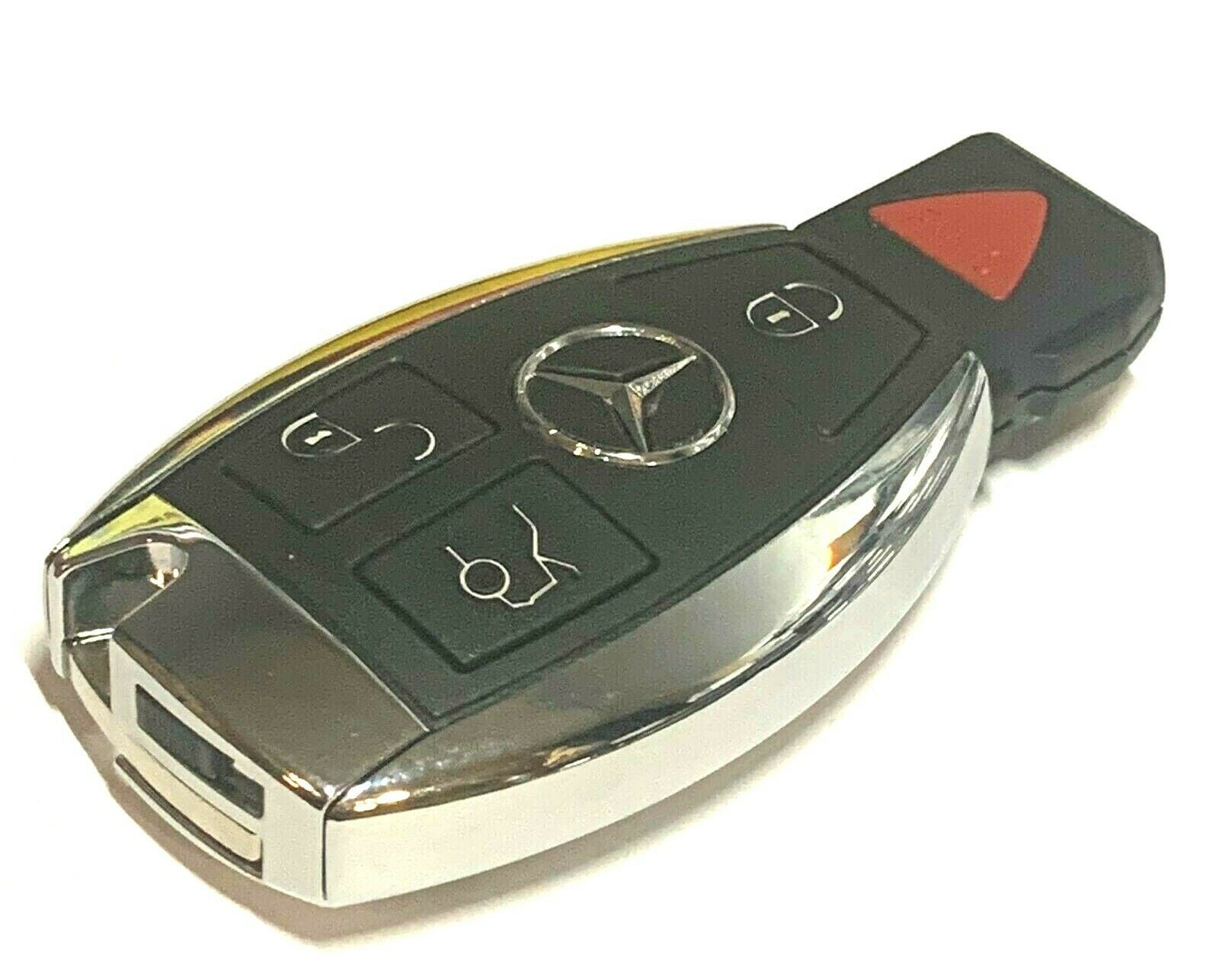 Mercedes Benz 1997-2014 / 4-Button Fobik Key / IYZ-3312 NEC & BGA VLS