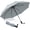 Grey, variant on Travel Essentials Umbrella Windproof Compact Collapsible Light, Automatic, and Portable, Wind Resistant Folding Small Umbrella for Rain