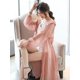 thumbnail image 4 of Cárdigan de chal liso de verano con capucha, camisas de playa, cárdigan de manga larga de gran tamaño para mujer, blusas sueltas con protección solar tipo vendaje, 4 of 5