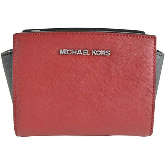 Michael Kors Selma Mini Messenger Leather Bag