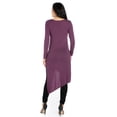 thumbnail image 3 of Women's Extra Long Diagonal Sweep Tunic, 3 of 3