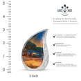 thumbnail image 2 of SUBSH Galaxy Funeral Urn - Small Urn For Ashes Dad - Urns For Burial -Pack Of 1- Urns For Cremation Ashes - Urn For Ashes For Women - Funeral Urns For Adult Ashes Women, 2 of 2
