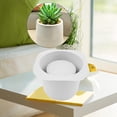 thumbnail image 3 of s de silicona hechos en casa de hormigón Durable Suave oficina Decoración para Blanco B Sunnimix Molde de silicona, 3 of 8