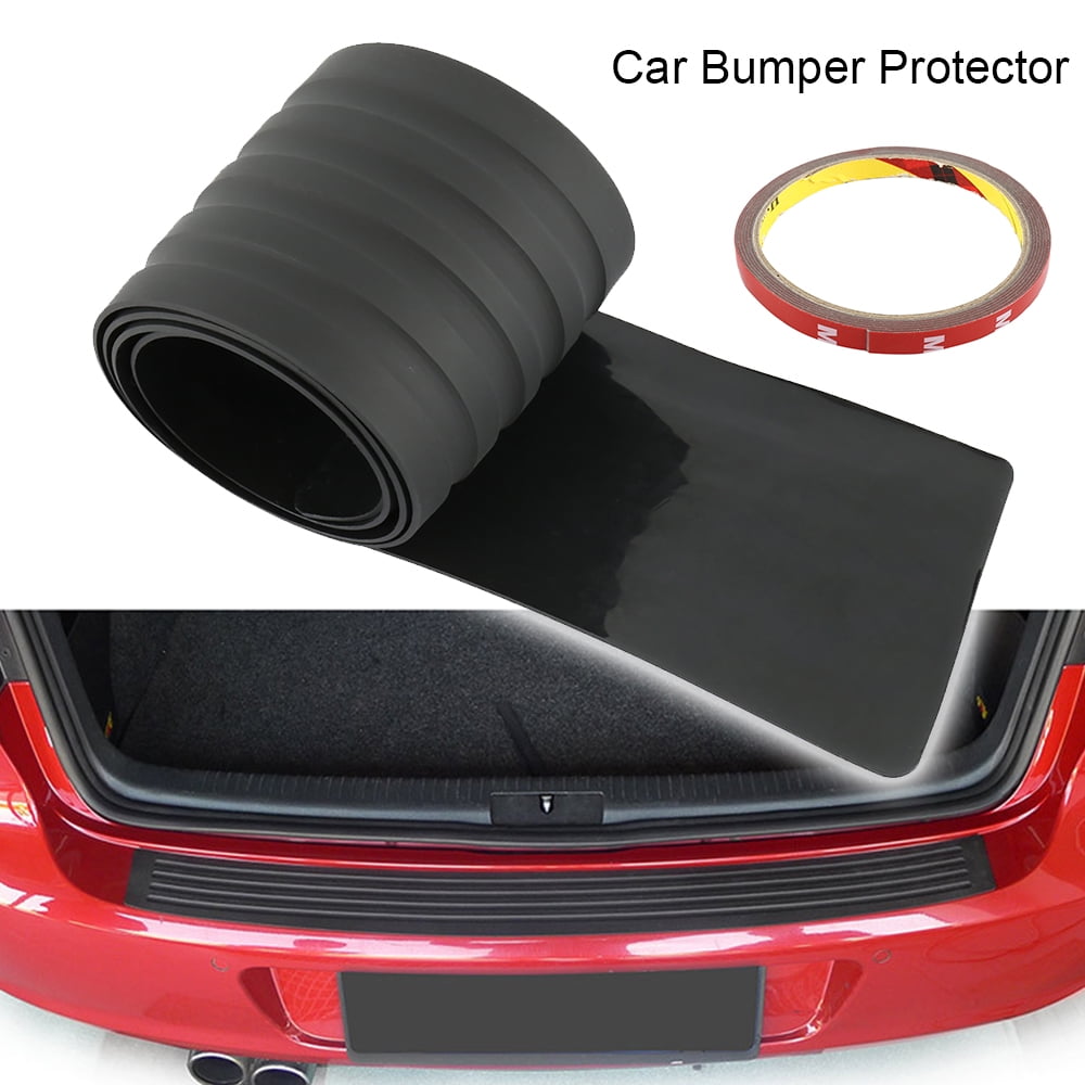 Rear Bumper Edge Guard Strip Sticker Trunk Door Trim Sill Protector PVC Cover