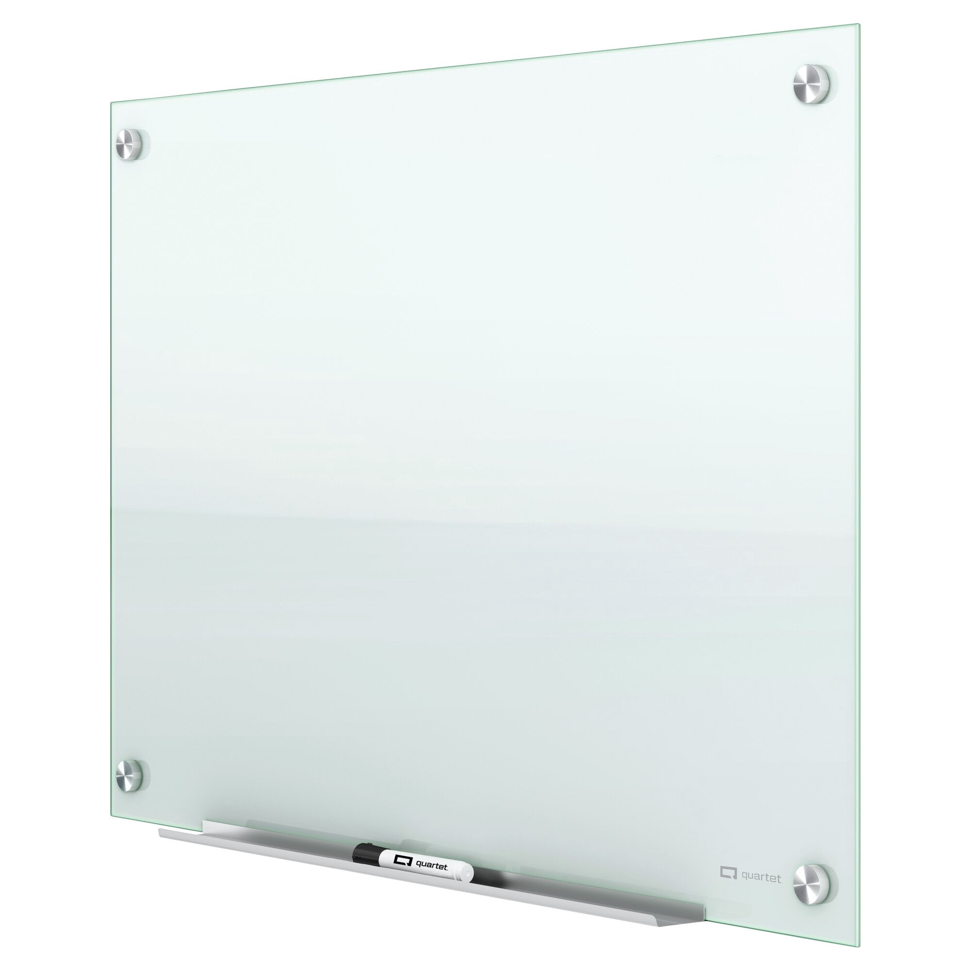 Quartet Infinity Glass Dry-Erase Board, 36" x 24" (3' x 2'), White Surface