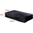 thumbnail image 2 of Cubierta de mesa de futbolín rectangular impermeable a prueba de polvo 420D Oxford para silla de billar - Negro (163 x 115 x 48 cm), 2 of 5