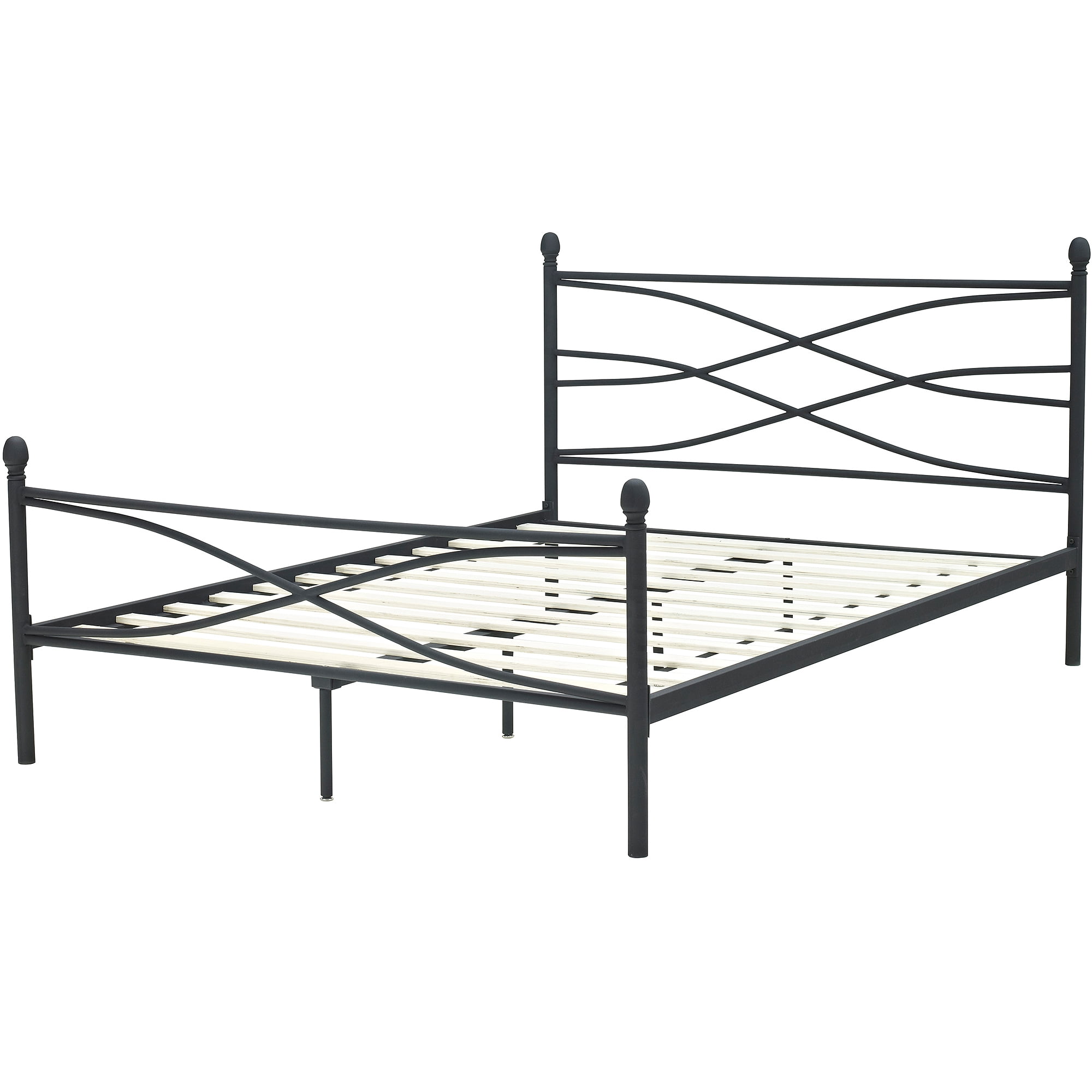 Premier Pia Metal Platform Bed Frame Twin Box 1 Of 2 Com