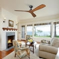thumbnail image 4 of Tranditional 52-Inch Indoor Outdoor Ceiling Fan with Remote Control, 3 ABS Blades, and Quiet DC Motor, 4 of 16