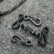 thumbnail image 5 of 20PCS / LOT Mini Mochila Cierres Mosquetones Escalada Botella de Camping Paracord Survival Gear - Negro, 5 of 5