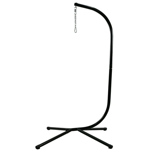 Hoffeorrad Hammock Stand Heavy Duty Steel - Outdoor Indoor Universal Haning Stand Only for Hammock Chairs, Sensory Swings & Egg Chairs,Supports Up to 350 lbs