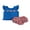 Blue, variant on BemeyourBBs Toddler Baby Girl 4th of July Outfit Patriot Fourth of July Summer Independence Day Clothes American Flag Embroidered Backless Flying Sleeve T shirt Tops Plaid Ruffle Shorts Set