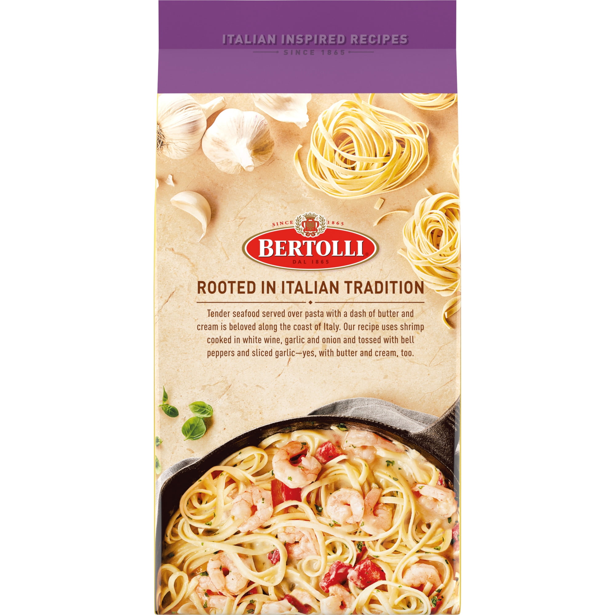 Bertolli Shrimp Scampi & Linguine, Frozen Meal, 22 oz.