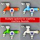 thumbnail image 2 of Dual Control Double Outlet Water Tap 1/2" Universal Interface Plastic Faucet Home Bathroom Hose Irrigation Quick Connector, 2 of 4