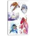 thumbnail image 2 of Amazing undersea Life Collage - Contemporary Animal Art Canvas, 2 of 3