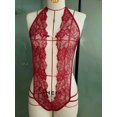 thumbnail image 1 of Europa y Estados Unidos lencería sexy encaje tentación pijamas sexys transparentes lencería sexy de una pieza, 1 of 6