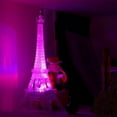 thumbnail image 3 of Eiffel Tower Light Colorful Nightlight Birthday Gift Decorative Button Lamp, 3 of 6