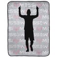 thumbnail image 1 of Messi Silk Touch Fleece Throw, 1 of 6