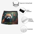 thumbnail image 3 of Fotbe Forest Plant Raccoon Calzoncillos Tipo Boxer con Bolsa de Soporte Total para Hombre, X-Temp Fresco, Transpirable y de Secado Rápido-Medium, 3 of 5