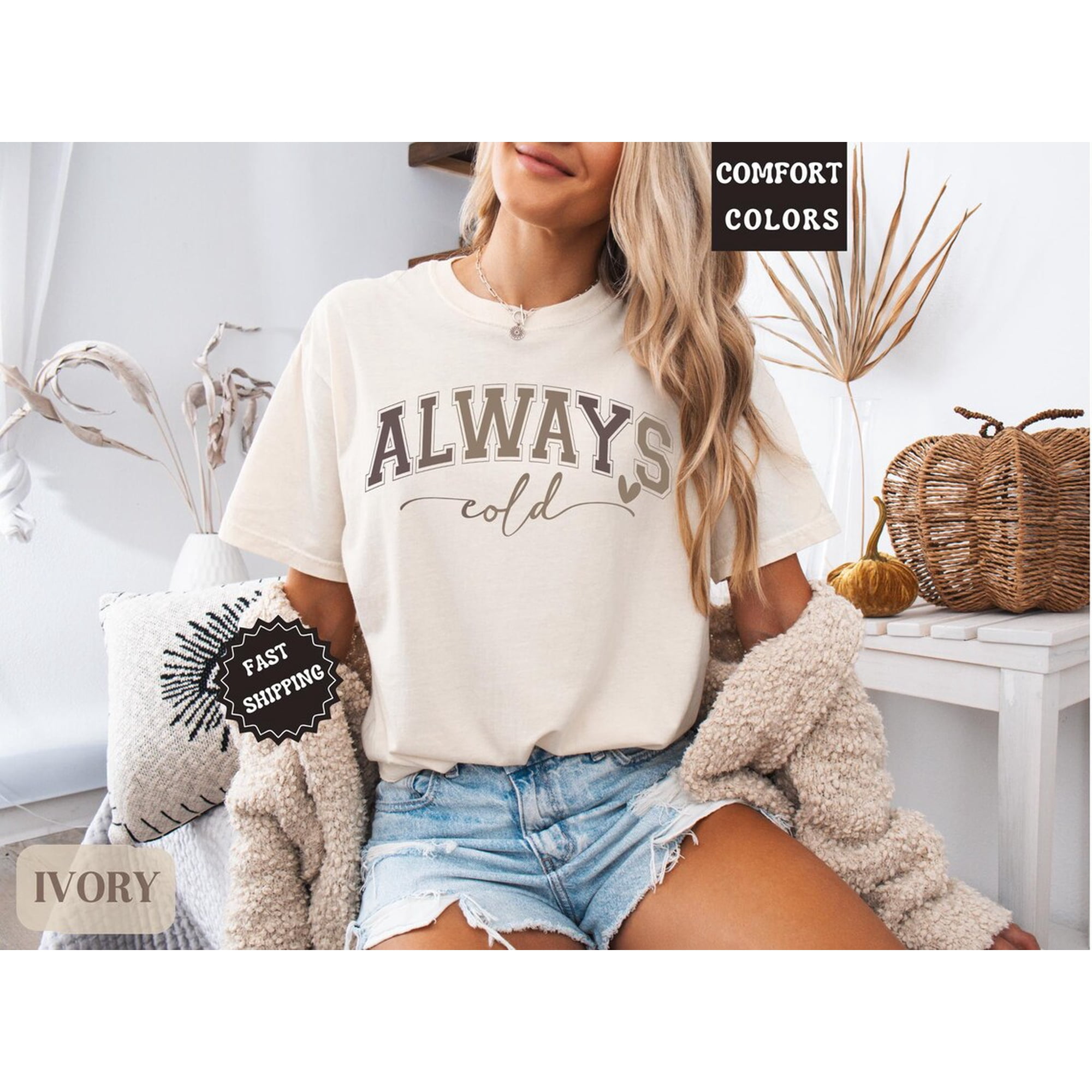 Freezing Season Winter Cold Graphic Gift Shirt All Size S-3XL