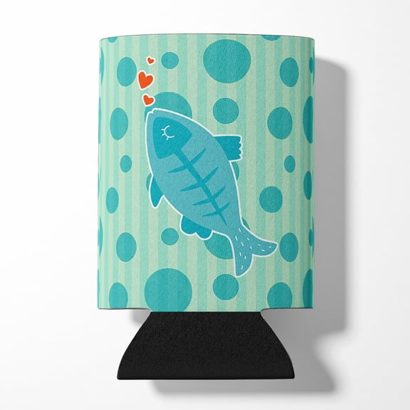 Polkadot Fish Can or Bottle Hugger