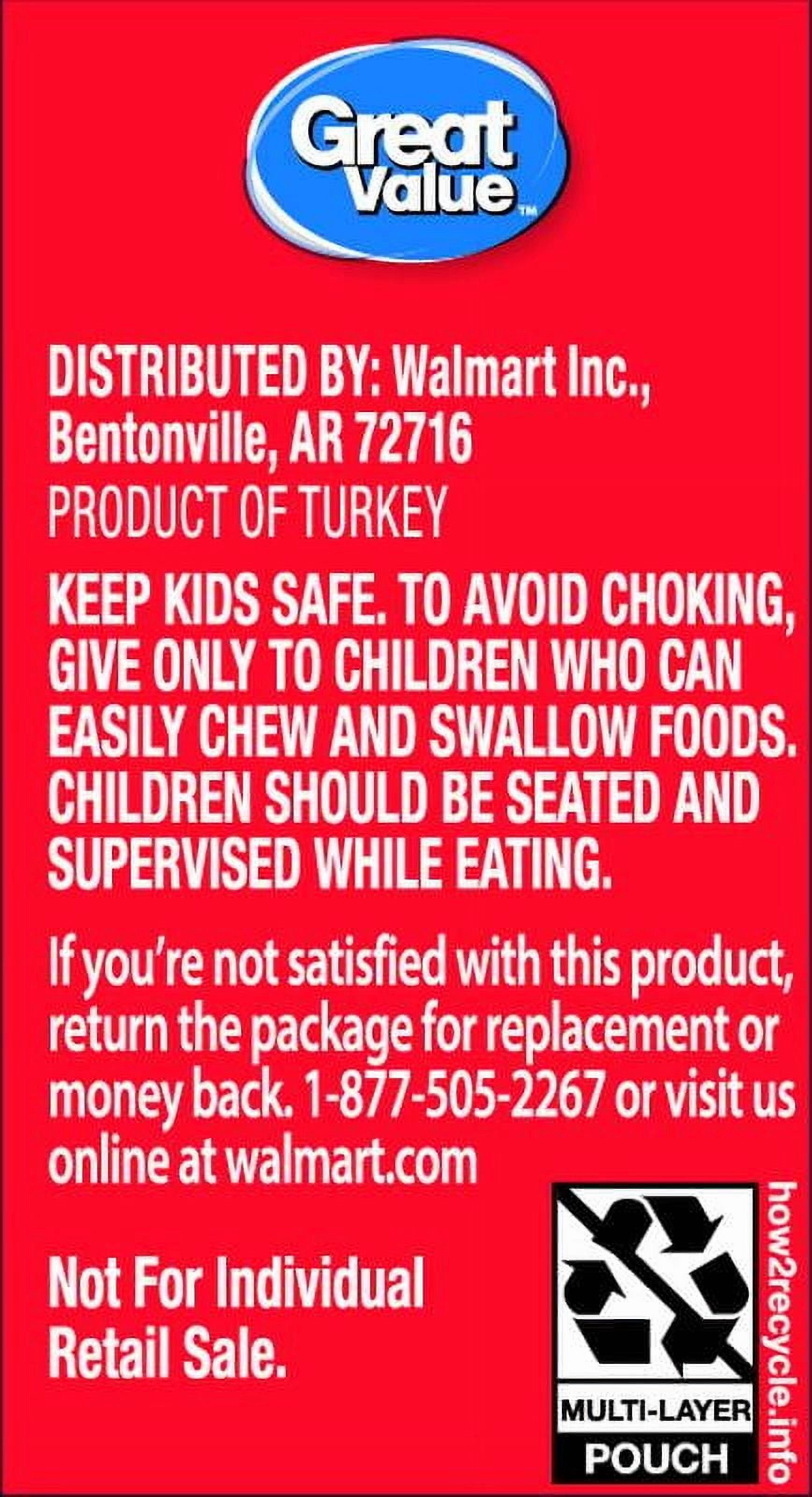(8 pack) Great Value Fruit Smiles Snack, Original Flavor, 10 Count