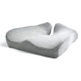 thumbnail image 1 of Cojín de asiento de espuma viscoelástica para aliviar el dolor del coxis - Cojín ergonómico para silla de oficina para el dolor de espalda - Cojines antideslizantes para silla de ruedas, 1 of 5
