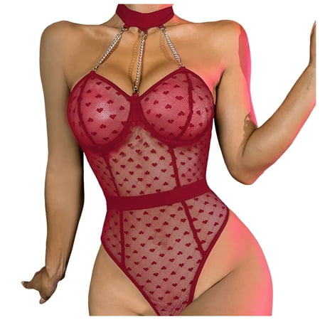 5x Bras Plus Size Women Exercise Bras for Women Full Support Ladies Lingerie Sexy See Through Mesh Hollow Hanging Neck Lingerie Set