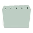 thumbnail image 3 of Staples A-Z Index File Guide Letter Light Green 25/Set (TR118273), 3 of 3