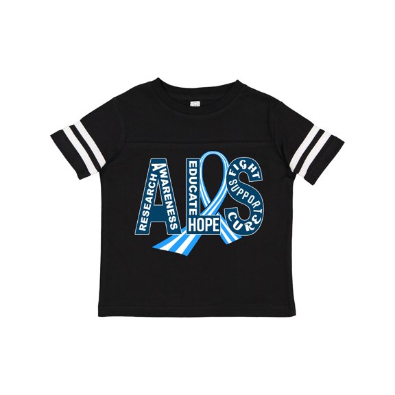 Inktastic ALS Awareness ribbon Boys or Girls Toddler T-Shirt