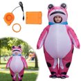 thumbnail image 2 of Disfraz animal lindo Halloween inflable cosplay (XS 120 cm-140 cm) Rosa, 2 of 8